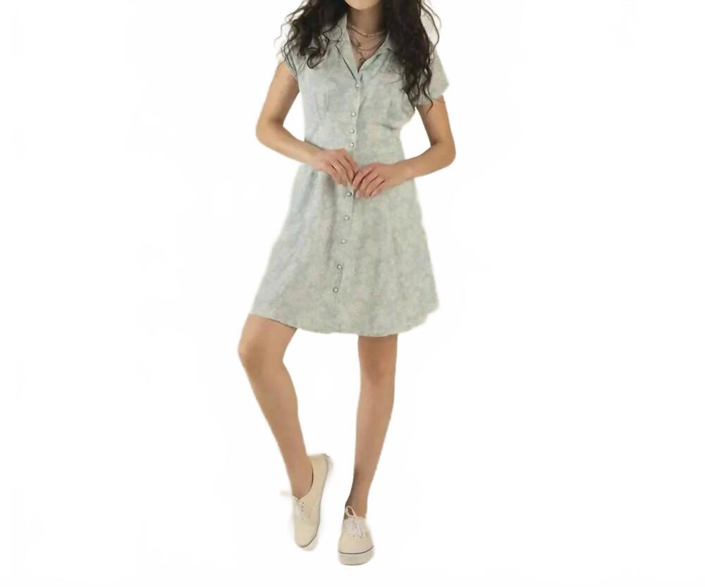 NEW SENDERO PROVISIONS CO. marabella dress in parlor rose dusty blue